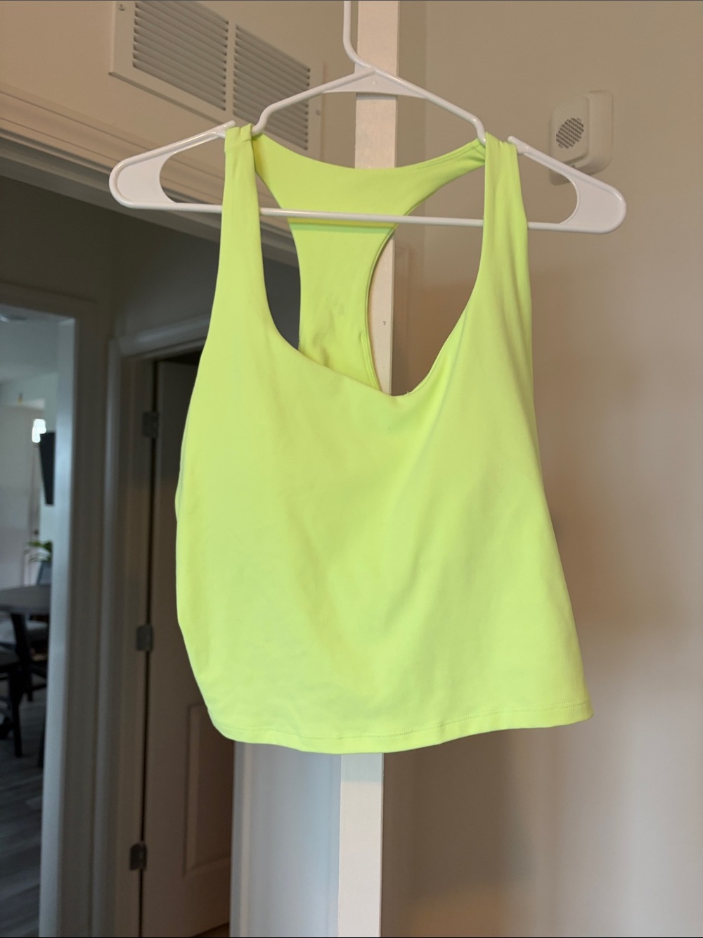 Fabletics Neon Yellow Racerback Tank